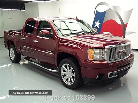 2009 Gmc Sierra Denali Crew Htd 69k Texas Direct Auto