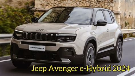 Nouvelle Jeep Avenger e Hybrid 2024 Extérieur Intérieur YouTube