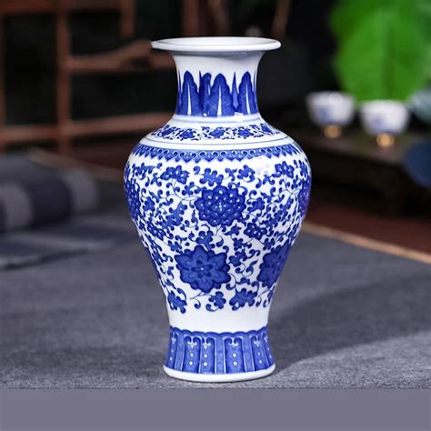 Home Decor Chinese Vaas Blauw Wit Woonkamer Centerpieces Porselein