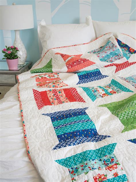 Big Spools Of Thread Make A Charming Quilt Quilting Digest