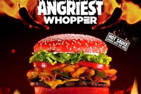 Conoce La Nueva Angriest Whopper De Burger King