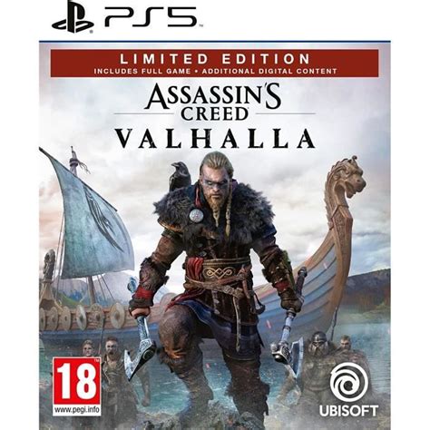 Jeu Ps5 Assassins Creed Valhalla Ubisoft Cdiscount Jeux Vidéo