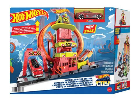 Hot Wheels City Fire Station Super Loop Hkx Id