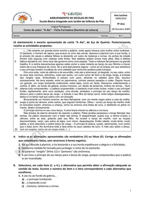 Ficha Formativa Pdf