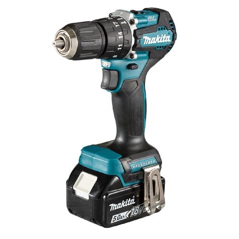 Makita Dhp Rtj X V Ah Li Ion Cordless Hammer Driver Drill