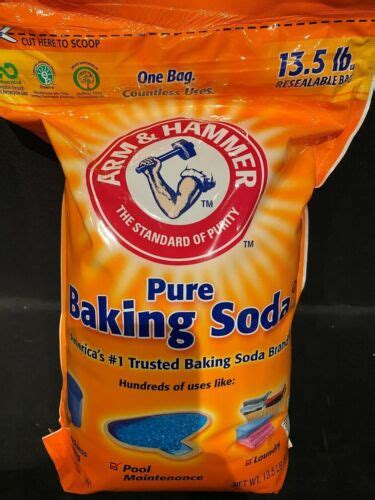 Arm And Hammer Pure Baking Soda 13 5lb Cleaner Laundry Clear Swimming Pool Water Ebay