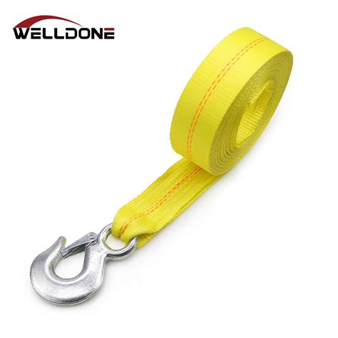 Inch Mm Boat Trailer Winch Strap With Safety Snap Hook Wll