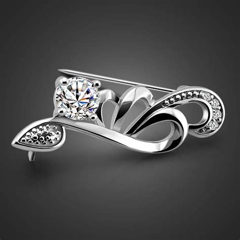 Женская брошь в виде цветка | AliExpress