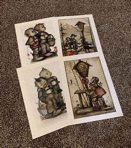 Vintage Hummel Art Prints, Set of 4 | eBay