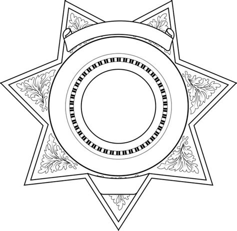 Badge Outline Svg