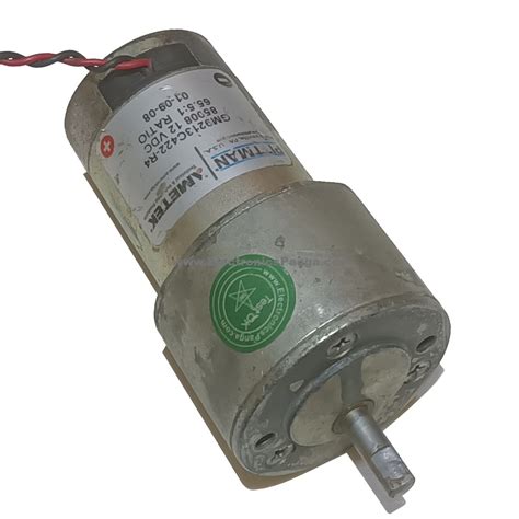 AMETEK PITTMAN GM9213C422 R4 12V 50rpm DC Gear Motor DCM89 Star