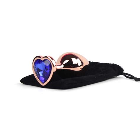Plug Anal G Rose Coração Brilhante Intt Toys Cores