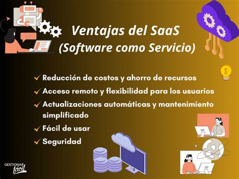 Saas Software Como Servicio La Nube A Tu Disposición