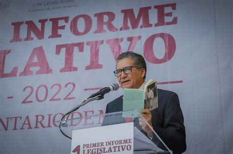 Encabeza Feliciano Castro Informe De Actividades De Diputados De Morena