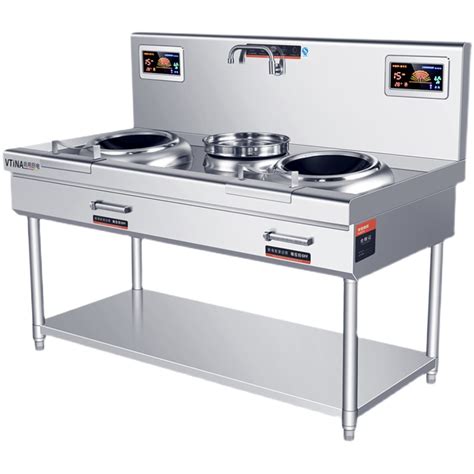 Commercial Induction Cookers High Power Induction Cookers 15kw Double Head Electric Stove Small