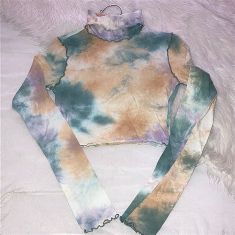 Fashion Nova Tops Fashion Nova Cropped Tie Dye Top Poshmark