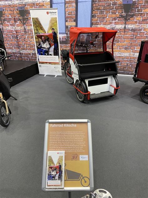 Lastenrad Ausstellung Auf Der ABF Messe Velo Hannover