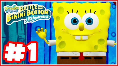 Bob Esponja Battle For Bikini Bottom Primera Hora De Juego PARTE YouTube