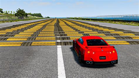 Cars Vs 100 Speed Bumps BeamNg Drive Part 2 YouTube