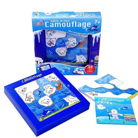 North Pole Camouflage Transparent Game Boardgames Cny888 Hobbies