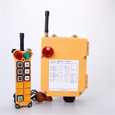 Plastic Crane Radio Frequency Remote Control Model Name Number F24 8D