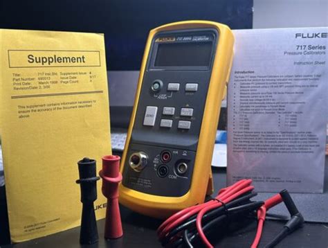 Fluke 717 300g Pressure Calibrator NEW EBay