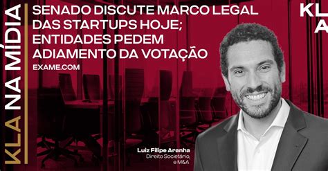 Marco Legal Das Startups Traz Benef Cios Ao Ecossistema Diz Luiz