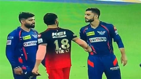 Virat Kohli Fight Ipl Naveen Ul Haq