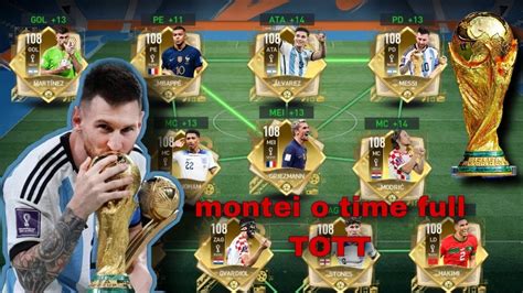 Montei O Melhor Time Da Copa Full Tott Olha No Que Deu Youtube