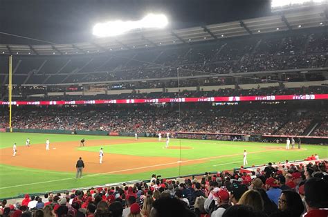 Angels Stadium Seating Chart Section Two Birds Home