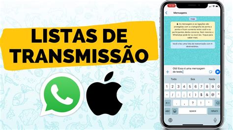 Como Criar Listas De Transmiss O No Whatsapp Iphone Enviar A