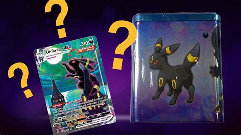 Pokemon TCG Stacking Tin Darkness Can We Pull An Umbreon YouTube