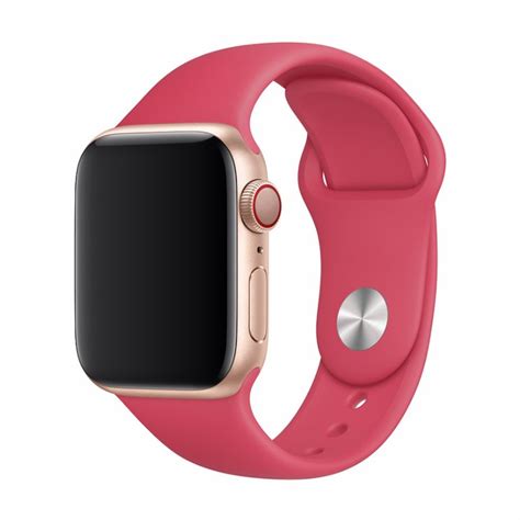 Devia Deluxe Sport Band Correa Deportiva Roja Para Apple Watch Mm