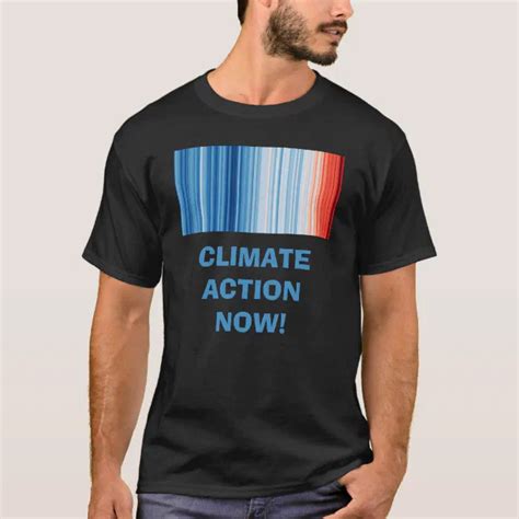 Global Warming Stripes Climate Change T Shirt Zazzle