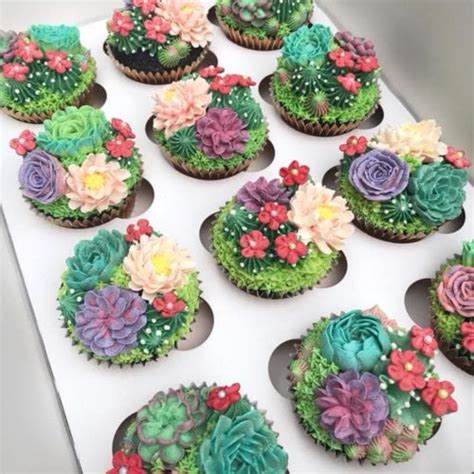 Garden Cupcakes - Brooklyn Farm Girl