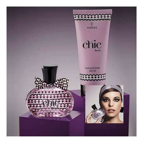 Chic Retrô Colônia 95ml Loção Hidratante Eudora Preço Off MercadoLivre