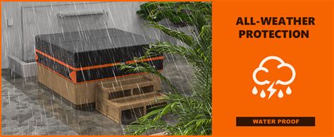 Amazon Hot Tub Cover Hot Tub Covers Replacement Spa Covers For Hot Tub Waterproof UV