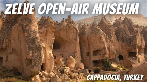 Zelve Open Air Museum Devrent Valley Day In Cappadocia Turkey