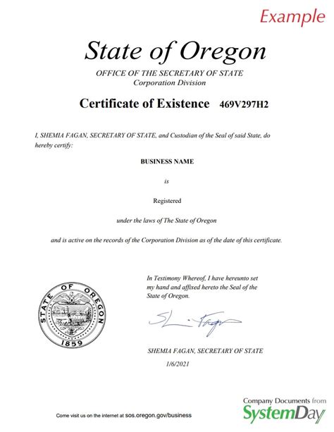 Oregon Certificate Of Formation Llc Bible