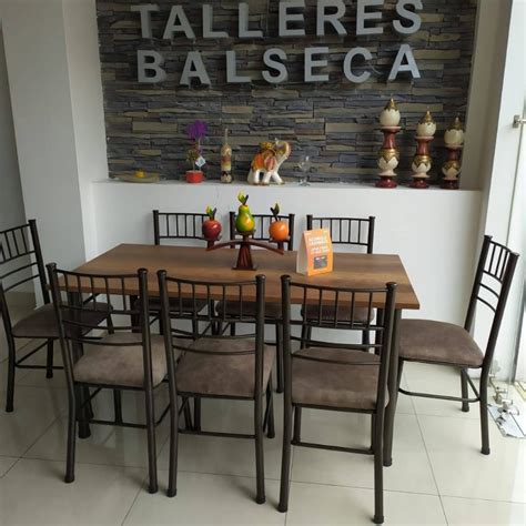 Juego De Comedor Moderno Melam Nico Talleres Balseca Quito