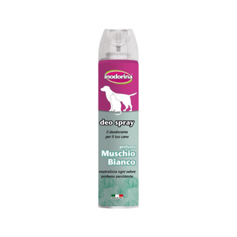 Inodorina Spray Desodorante De Almizcle Blanco Para Perros Y Gatos