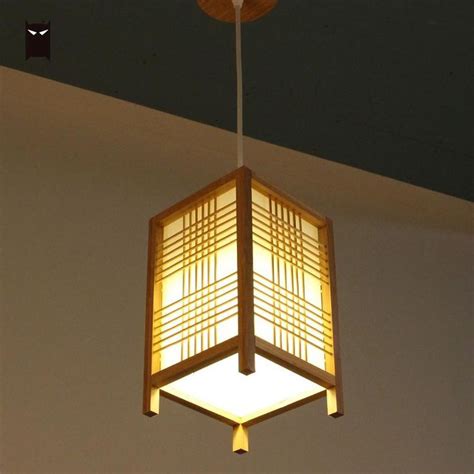 Bamboo Wicker Rattan Pendant Light