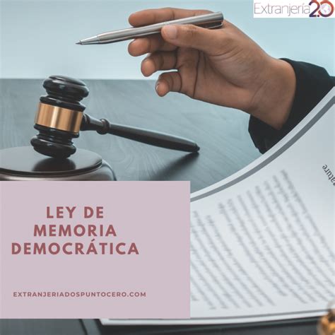 Ley De Memoria Democrática