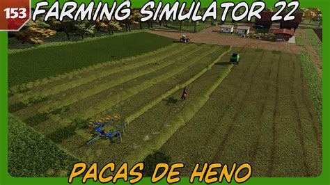 EP153 Pacas De Heno FS22 Ps5 Gameplay Castellano FARMING SIMULATOR