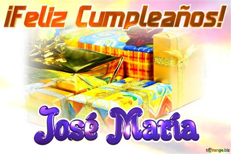 feliz Cumpleaños José María Imagen Libre 6626