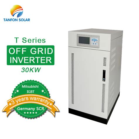 30kw Three Phase Inverter Igbt Inverter Off Grid Solar Inverter Tanfon