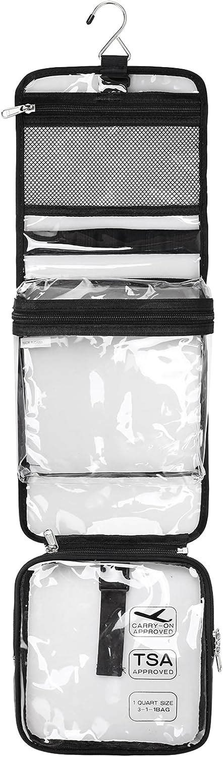 Hanging Toiletry Bag TSA Approved Clear Toiletry Bag For Women And Men