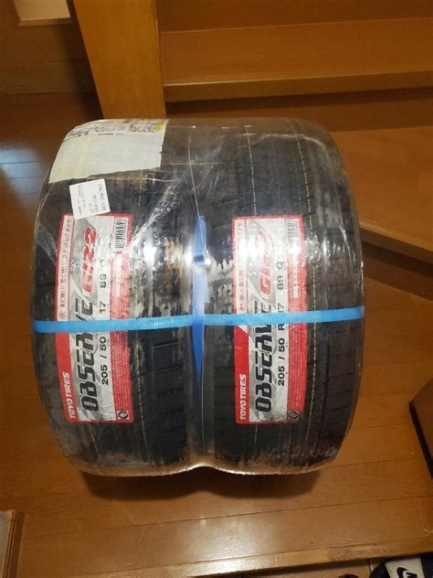 TOYO TIRES OBSERVE GARIT GIZ 205 50R17 のパーツレビュー S40 こ いちろう みんカラ