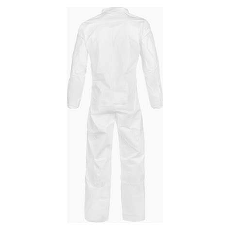 Lakeland Coveralls Zip Front Tyvek Suit Size L Hazmat Chemical 25 Pk