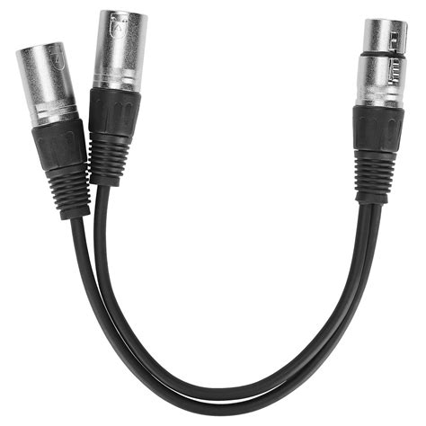 Jorindo Xlr Female To Dual Xlr Male Cable Ytype Splitter Audio